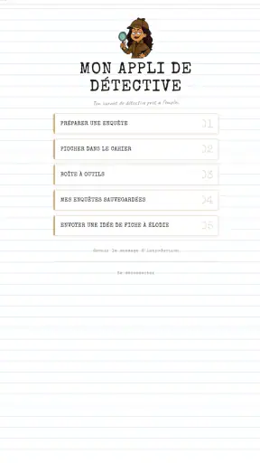 App du Détective : comprendre screenshot 12