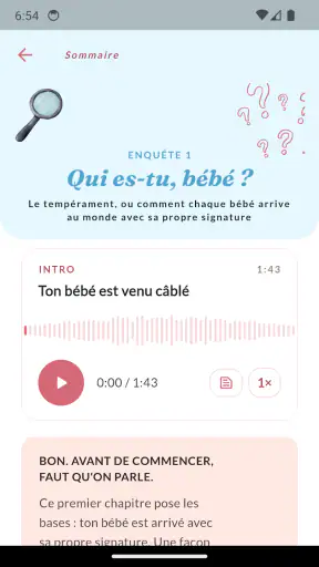 App du Détective : comprendre screenshot 3