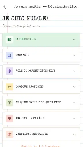 App du Détective : comprendre screenshot 7