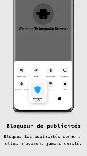 Application navigateur privé screenshot 2