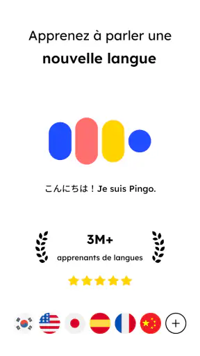 Apprendre des langues Pingo AI screenshot 1