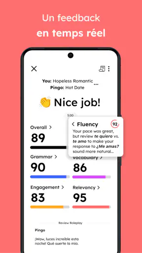 Apprendre des langues Pingo AI screenshot 4