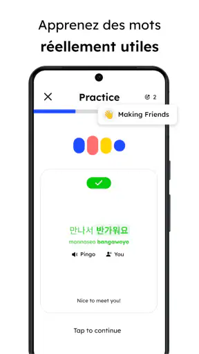 Apprendre des langues Pingo AI screenshot 5