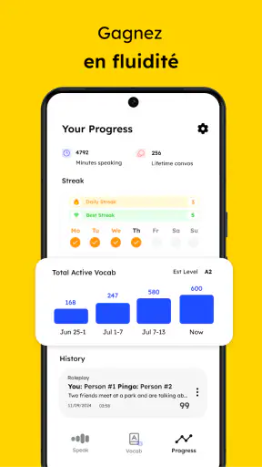 Apprendre des langues Pingo AI screenshot 6