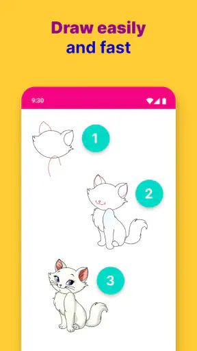 Apprendre à dessiner pas à pas screenshot 5