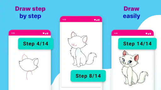 Apprendre à dessiner pas à pas screenshot 8