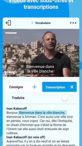 TV5MONDE EDU : apprendre screenshot 8
