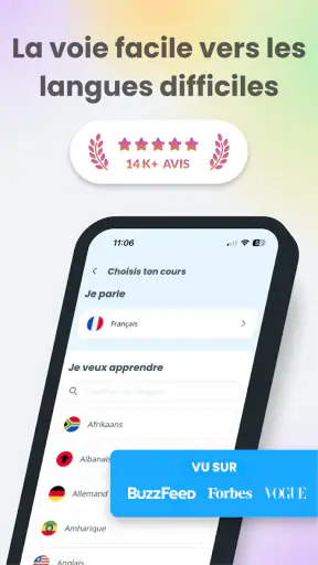 Apprendre une langue avec Ling screenshot 1