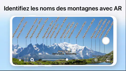 AR Carte Montagnes screenshot 1