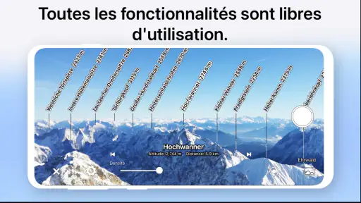 AR Carte Montagnes screenshot 3