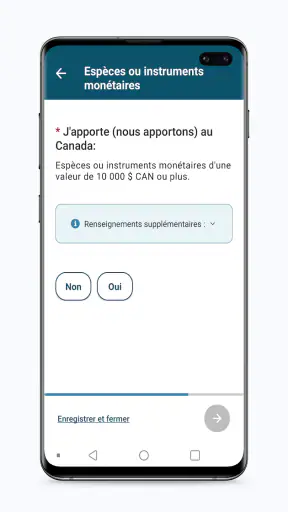 ArriveCAN screenshot 6