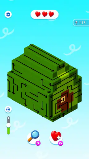 Arrow Block 3D: Tap Out Puzzle screenshot 2