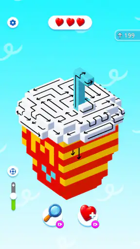 Arrow Block 3D: Tap Out Puzzle screenshot 4