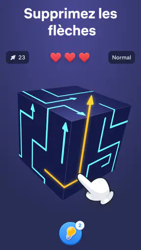 Arrow Puzzle 3D: Jeu de flèche screenshot 1
