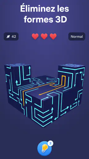 Arrow Puzzle 3D: Jeu de flèche screenshot 3