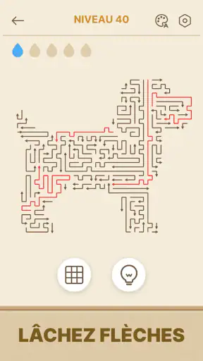 Amaze GO! - Flèche Casse-tête screenshot 3