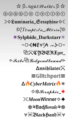 ArtFonts: Texte Élégant screenshot 6
