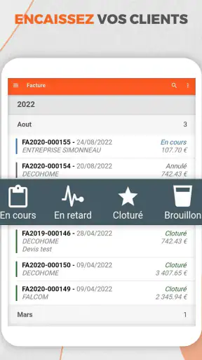 Artinove, Devis Facture facile screenshot 12