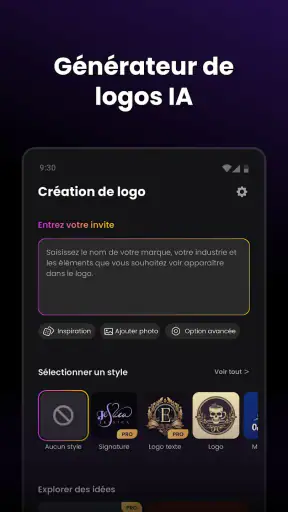 Arvin® - Créateur de logos IA screenshot 5