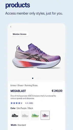 ASICS screenshot 4