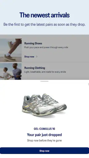 ASICS screenshot 7