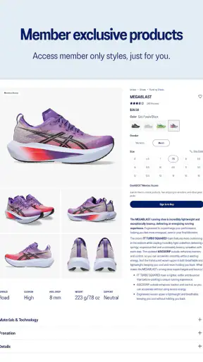 ASICS screenshot 8