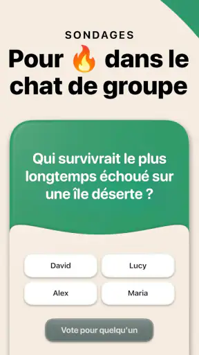 askUs: Qui plutôt? screenshot 1