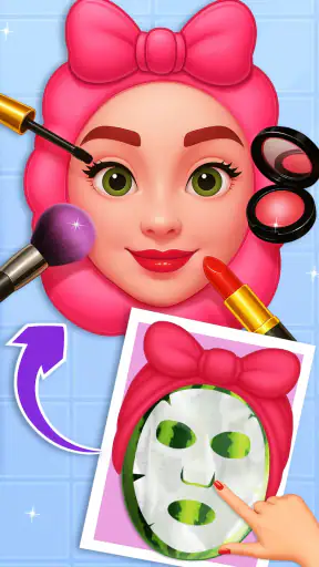 ASMR Makeover: Skincare Games screenshot 6