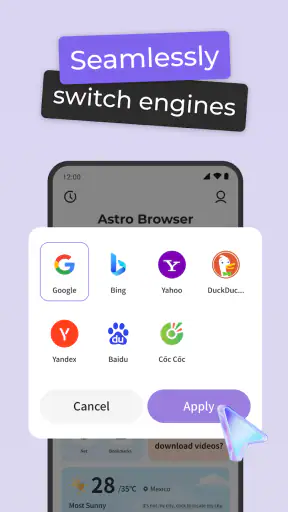Astro Browser screenshot 10