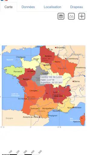 Atlas mondial MxGeo Pro screenshot 4