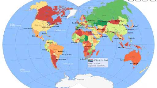 Atlas mondial MxGeo Pro screenshot 9