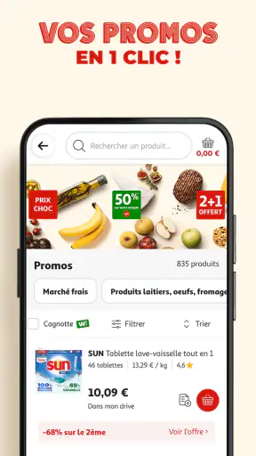 Auchan.fr - Courses & fidélité screenshot 3
