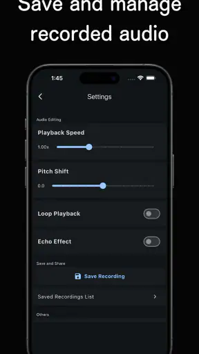 Audio Inversé screenshot