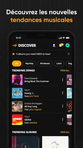 Audiomack : téléchargeur screenshot 12