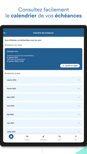 AutoEntrepreneur Urssaf screenshot 8