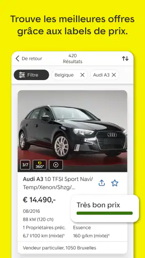 AutoScout24: Achat de voiture screenshot 4