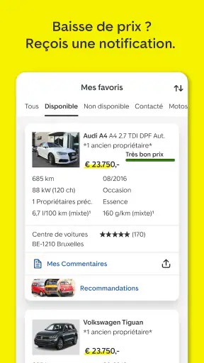 AutoScout24: Achat de voiture screenshot 5