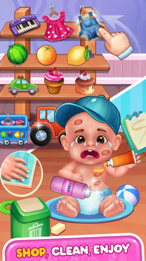 Baby Care & Babysitter Game screenshot 12