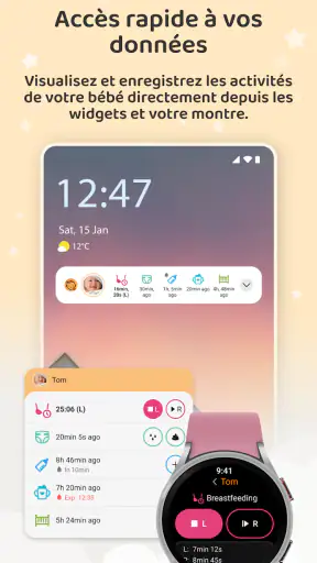 Baby Daybook - Suivi de Bébé screenshot 3