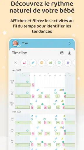 Baby Daybook - Suivi de Bébé screenshot 7