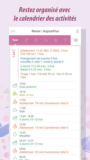 Baby Tracker screenshot 2