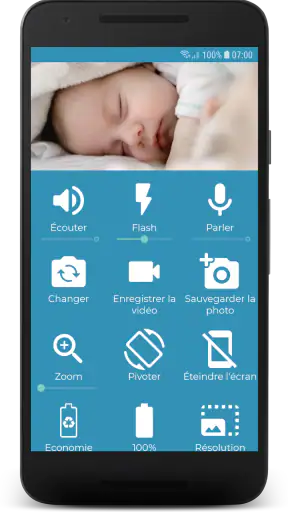 BabyCam - Caméra moniteur bébé screenshot 2