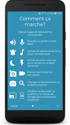 BabyCam - Caméra moniteur bébé screenshot 6