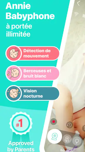 Babyphone Annie: Baby Monitor screenshot 1