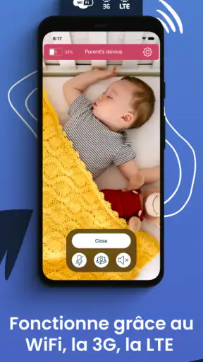 Babyphone Saby 3G Baby Monitor screenshot 6