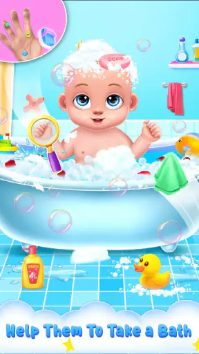 Jeu Garderie Bébé screenshot 1