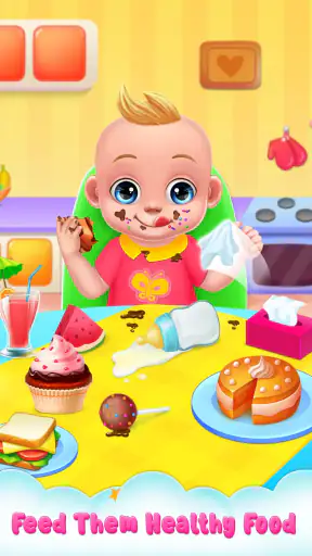 Jeu Garderie Bébé screenshot 2