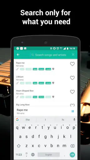 Backing tracks and tabs screenshot 5