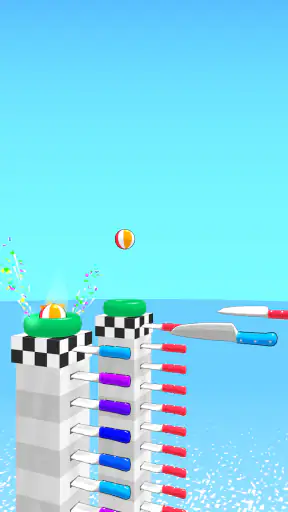 Ball Up: Knife Racing screenshot 12