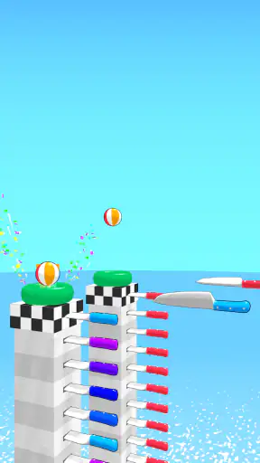 Ball Up: Knife Racing screenshot 4